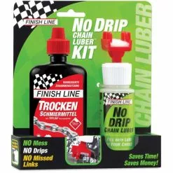 Finish Line NoDrip Chain Luber Combo Lubrifiant De Chaîne DryLube 120ml
