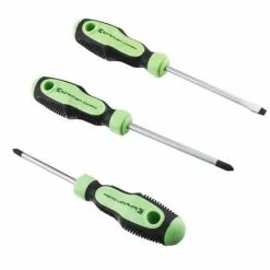 Birzman Tournevis- Set 3-pièce Vert/noir