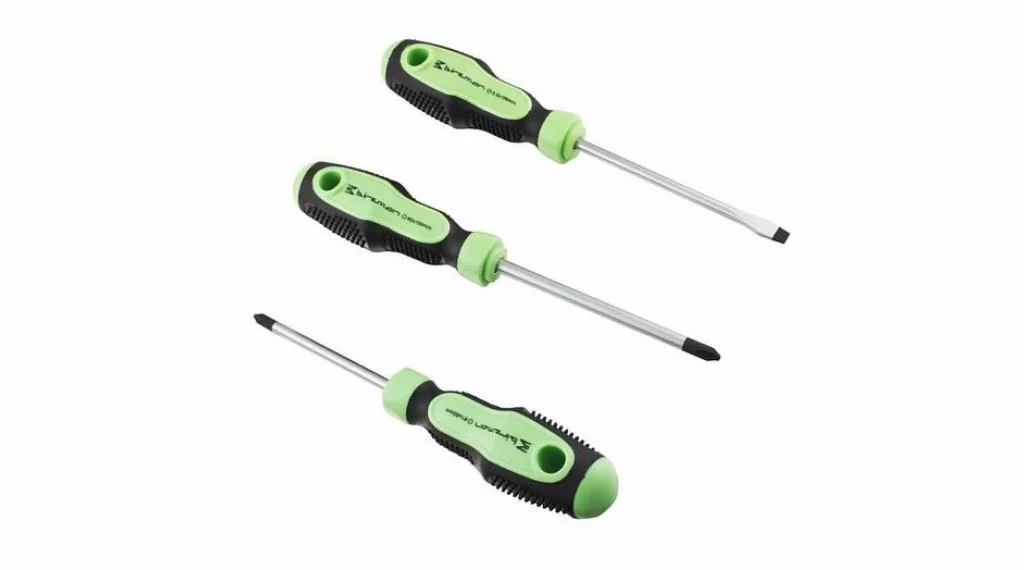 Birzman Tournevis- Set 3-pièce Vert/noir 1 Birzman Tournevis- Set 3-pièce Vert/noir